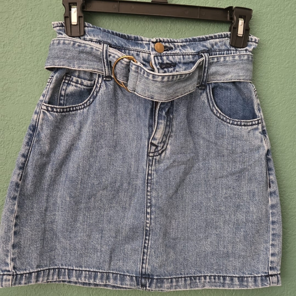 Francesca's jean skirt